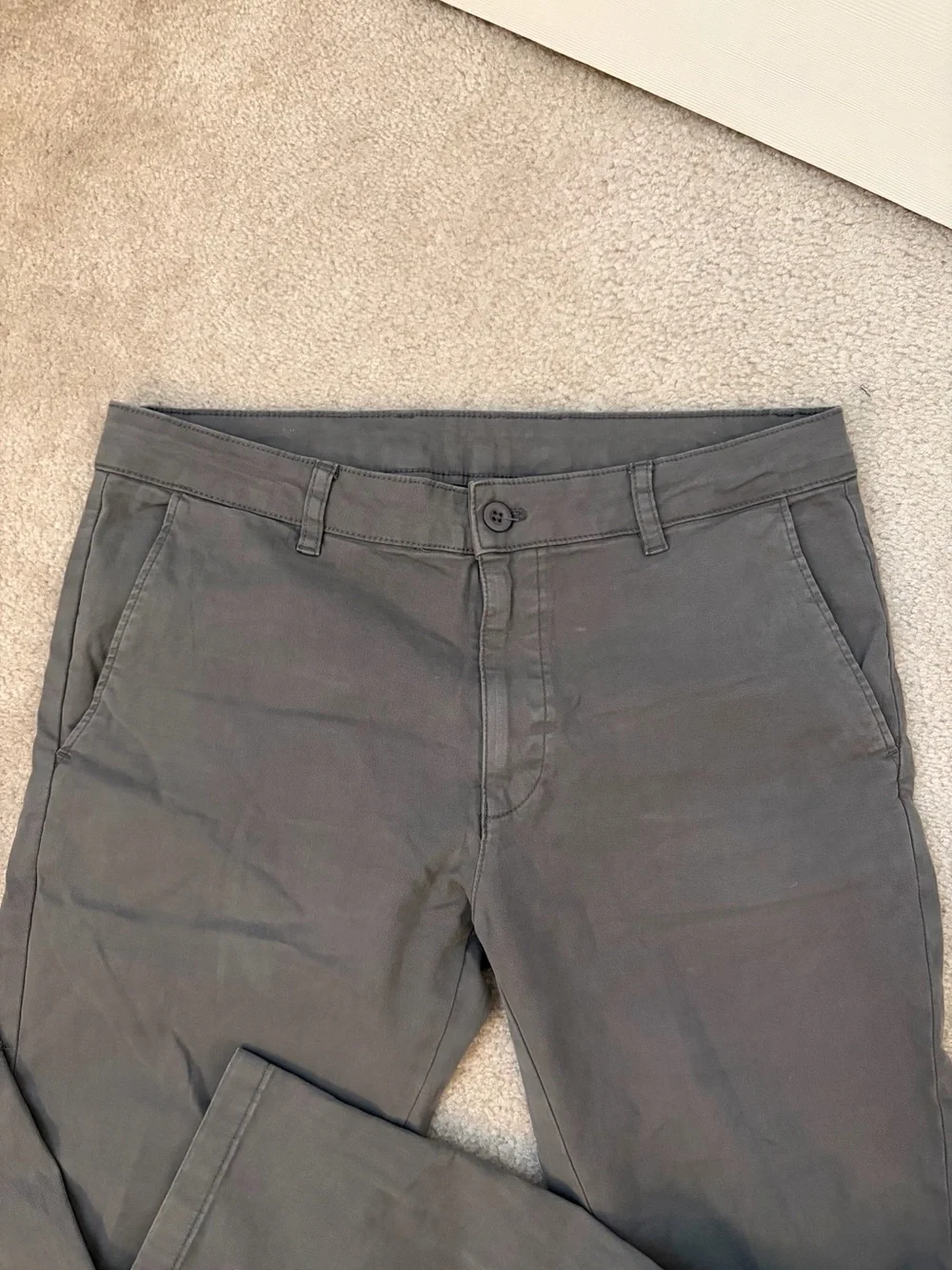 Zara Men's Charcoal Chinos